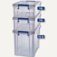 Aufbewahrungsbox Set - 2 x 10 L & 1x 18.5 L