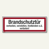 Hinweisschild Brandschutztür/A