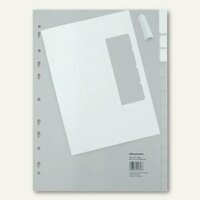 Blankoregister mit 20 Fenstertaben