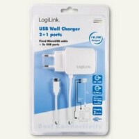 Artikelbild: USB-Adapterstecker mit Micro-USB-Kabel