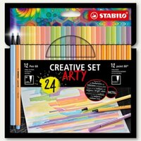 Artikelbild: Fineliner point 88 / Fasermaler Pen 68 Kreativ-Set ARTY