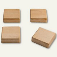 Holz-Neodym-Magnet für max. 20 Blatt