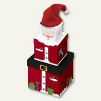 Geschenkboxen-Set Weihnachtsmann