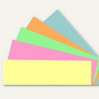 Moderationskarten helle Farben