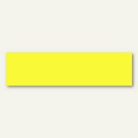 Moderationskarten Intensivfarben Rechteck 540x90 mm Papier 140g/m² gelb
