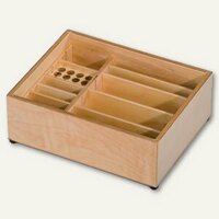 Moderationsbox Holz - ohne Inhalt