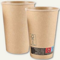Kaffeebecher aus Kraftpapier