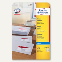 Adress-Etiketten für Inkjet