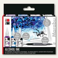 | Permanente Tinte Alcohol Ink-Set - UNDERWATER