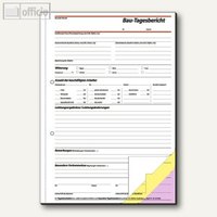 Formular Bautagebuch DIN A4