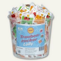 Traubenzucker-Lollys fruchtig