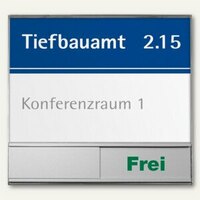 Türschild 150 mit Belegt/Frei Schieber