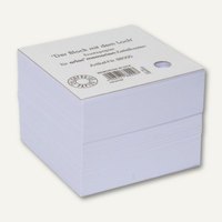 Ersatzpapier für Zettelbox MEMORION - mit Lochstanzung