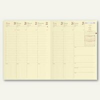 MINISTER PRESTIGE Kalender -16 x 24 cm - 1 Woche / 2 Seiten