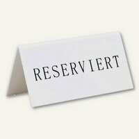 Tischaufsteller RESERVIERT