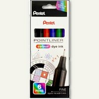 Fineliner Pointliner colour dye ink S40