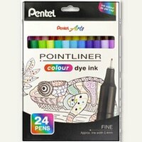 Fineliner Pointliner colour dye ink S40