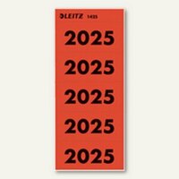 Ordner-Inhaltsschild Jahreszahl 2025