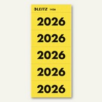 Ordner-Inhaltsschild Jahreszahl 2026