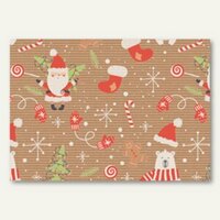 Weihnachts-Geschenkpapier Crazy Christmas