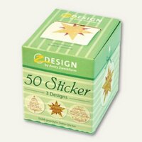 Weihnachts-Sticker auf Rolle