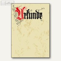 Designpapier Urkunde-Calligraphie