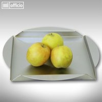 Artikelbild: Serviertablett aus Edelstahl