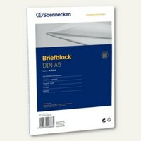 Briefblock DIN A5