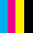 cyan, magenta, yellow, black