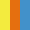 gelb orange blau