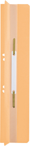 25 Stück Farbe orange Heftrücken aus Kunststoff 