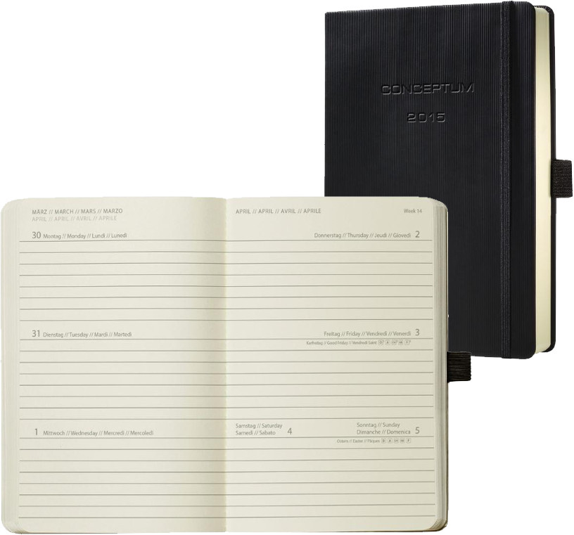 Sigel Wochenkalender CONCEPTUM, ca. DIN A6, C1913
