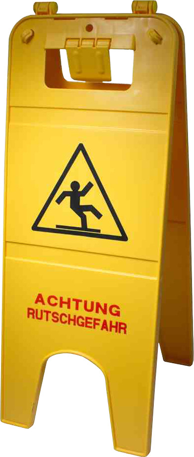 Warnschild “Achtung Rutschgefahr”, klappbar, 189070