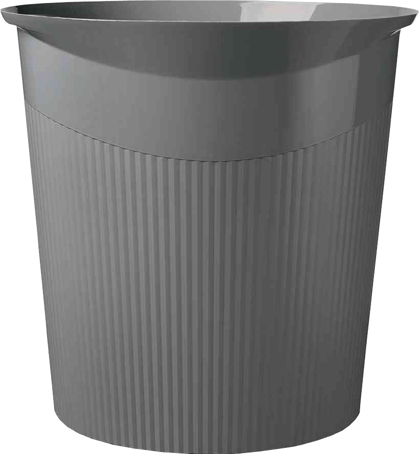 HAN LOOP 18140-57 – Cestino Per Carta 13 Litri, Plastica PP, Lilla, Diametro 22-28 Cm, Altezza 28,7 Cm