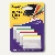 Post-it Index Register Tabs Strong, sortiert, 4x6 Index, 686-F1