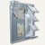 Wandprospekttafel XELLO-MEA mit Magnettafel und 6x DIN A4-Ablagen:Produktabbildung 1