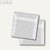 Briefumschlag haftklebend, 160 x 160 mm, 90 g/m², transparent-weiß, 100 St.