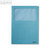 LEITZ Sichtmappe DIN A4, Karton mit Sichtfenster, hellblau, 100 Stück,3950-00-30