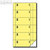 Bonbuch Kellner Nr.3, 360 Abrisse, Blaupapier, 105x200mm, hellgelb, 2x 60 Blatt