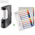 Leitz Set 1 Ordner Active Pro 85mm breit schwarz 1021 u. 1 PC-Register 1291