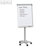 Franken Flipchart CC-Mobil, Höhe 190 cm, lichtgrau, FC34
