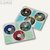 Hama CD-ROM-Hüllen für CD-ROM-Ordner, transparent-weiß, 10 Stück, 00049835