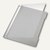 LEITZ Kunststoff-Schnellhefter DIN A4, 250 Blatt, PVC, grau, 4191-00-85