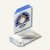 officio CD-Tasche PP selbstklebend, mit Klappe, transparent, 100 Stück, 95493-1