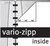 Vario-Zipp Ringmappe DIN A4:Produktabbildung 2
