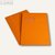 officio Versandtasche DIN C4, Fenster, haftkl., 120 g/m², orange, 250 Stück