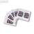 Hama SD-Kartenhüllen, selbstklebend, 75 x 70 mm, weiß transparent, 5 St., 95950