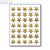 Sticker MAGIC Sterne, 5-zackig, Ø 8mm, Prismaticfolie, gold, 10 x 1 Blatt, 3998