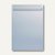 Schreibplatte Aluminium eloxiert:Produktabbildung 1