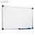 Hebel Whiteboard 2000, Emaille, 100x200 cm, bes. verschleißfest, blau, 6305935